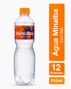 Água Minalba com gás